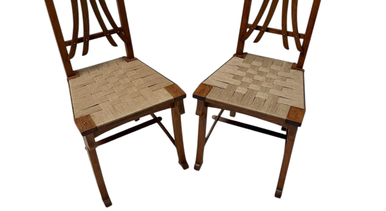 Chambre D'Artisan Chair by Gustave Serrurier-Bovy, 1895